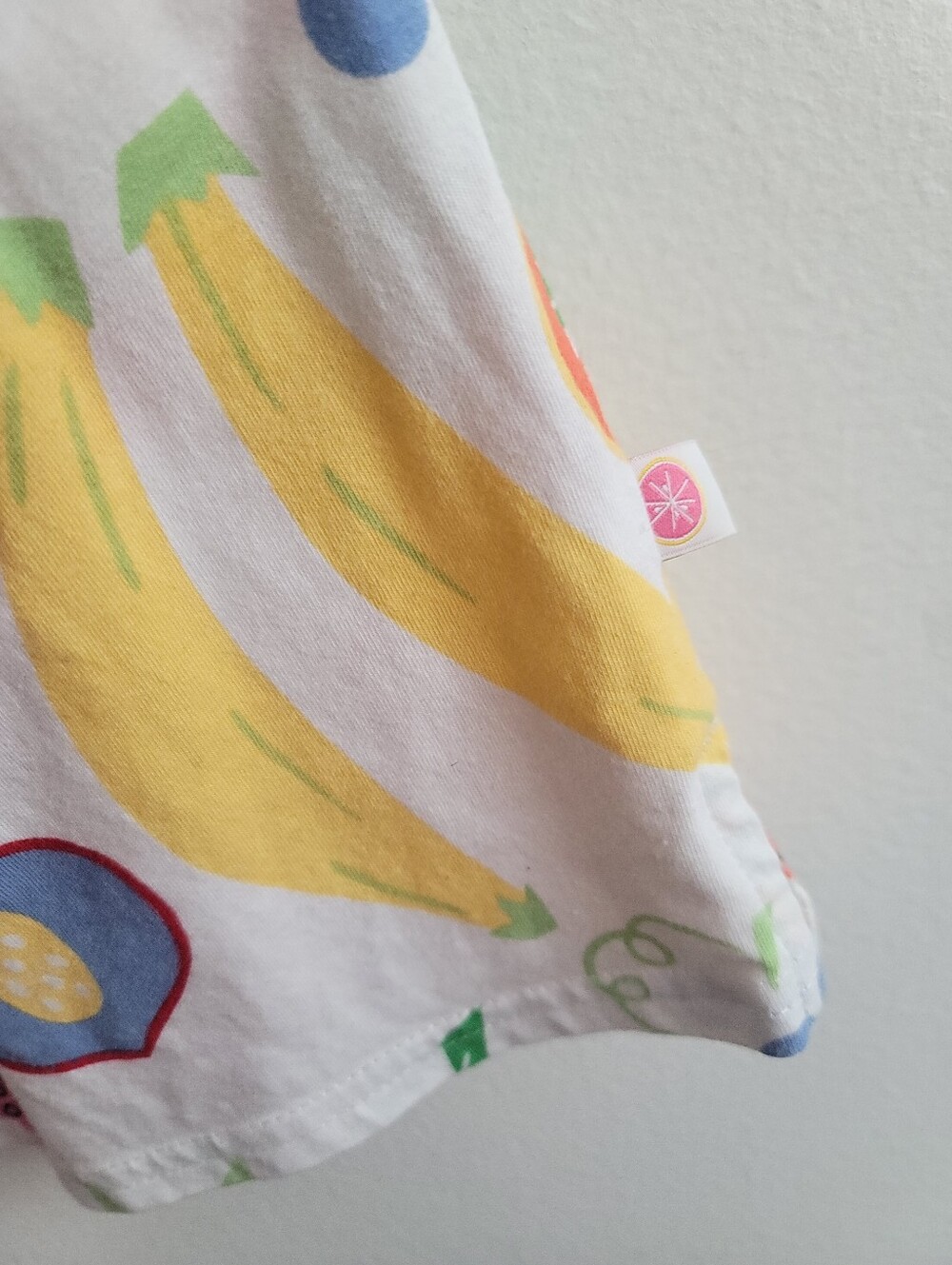 Nick & Nora Sleepwear Small Fruit Print Sleeveless Night Dress Pajama Summer - Picture 5 of 8
